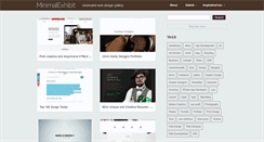 Desktop Screenshot of minimalexhibit.com